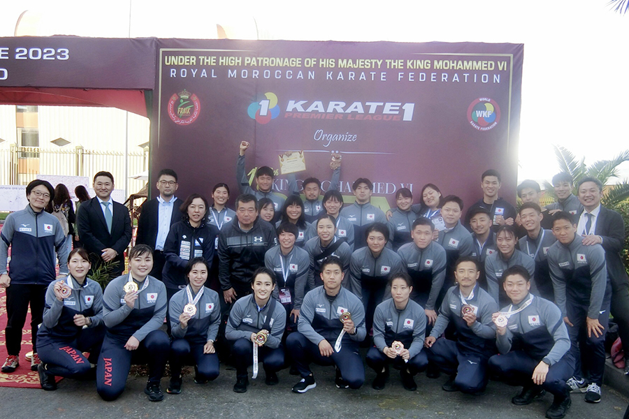 You are currently viewing KARATE1プレミアリーグ・ラバト大会で９選手がメダル獲得